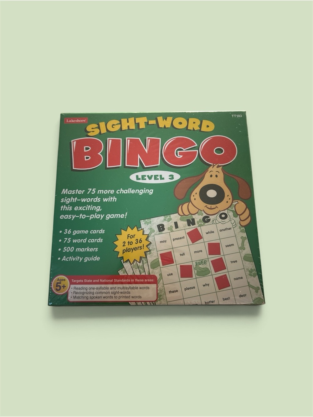 Sight-Word Bingo Level 3 -Lakeshore